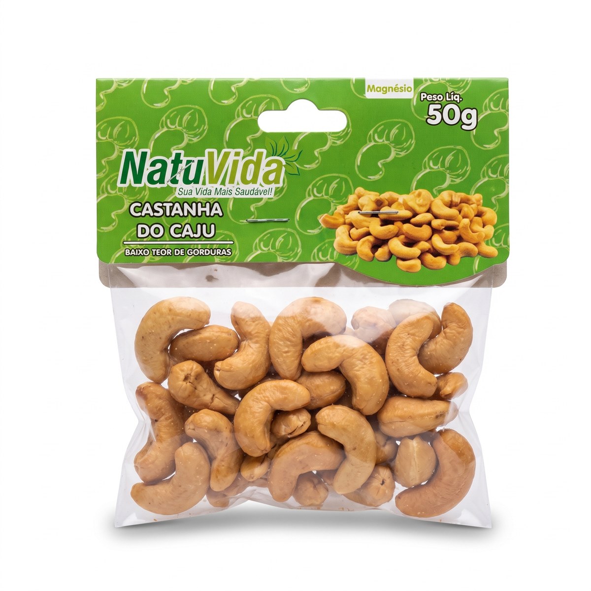 Castanha de caju NATUVIDA - 50 g
