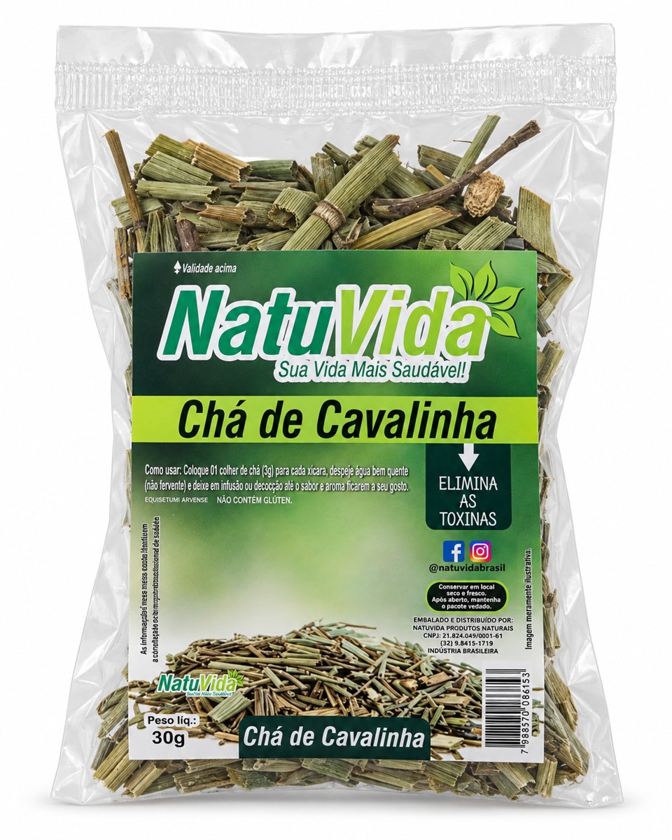 Chá de cavalinha NATUVIDA - 30 g · erva seca
