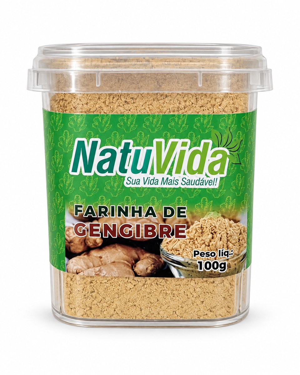 Farinha de gengibre NATUVIDA - 100 g · pote