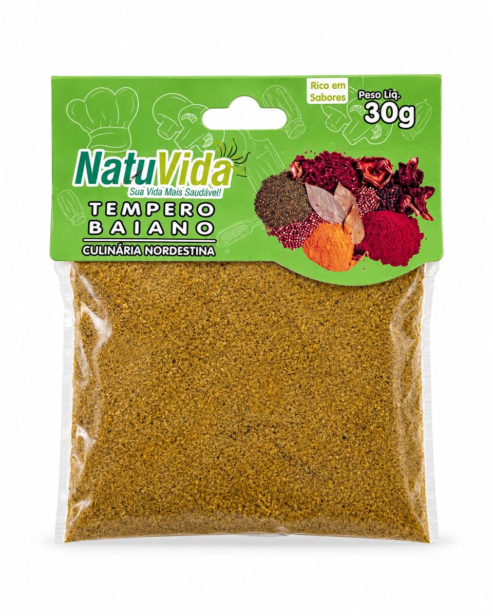 Tempero baiano NATUVIDA - 30 g